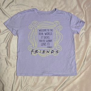 women’s purple friends t-shirt